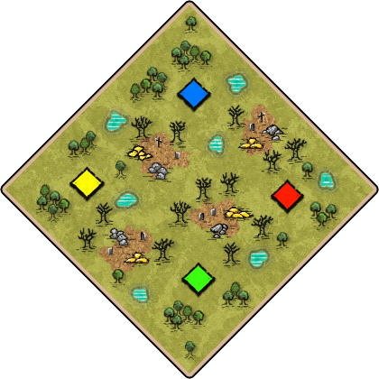Graveyards minimap