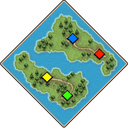 Team Islands minimap